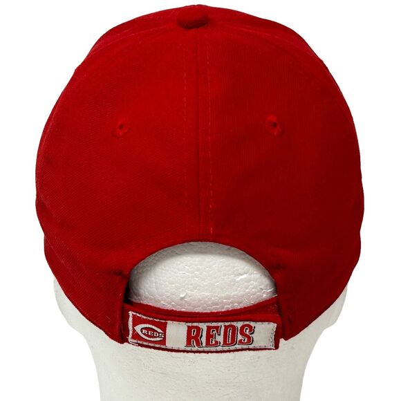 Cincinnati Reds Youth Hat Baseball Cap Jeff Francis Signed New Era Strapback Red - Picture 3 of 11